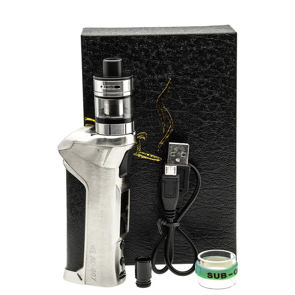 Atouch AK007 70 Вт Vape комплект электронная сигарета мод 2 мл емкость бака испаритель
