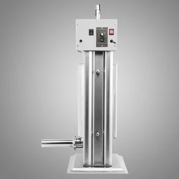 

Sausage Filler Stuffer Meat Extruder Stainless Steel Banger 15L Home Machine