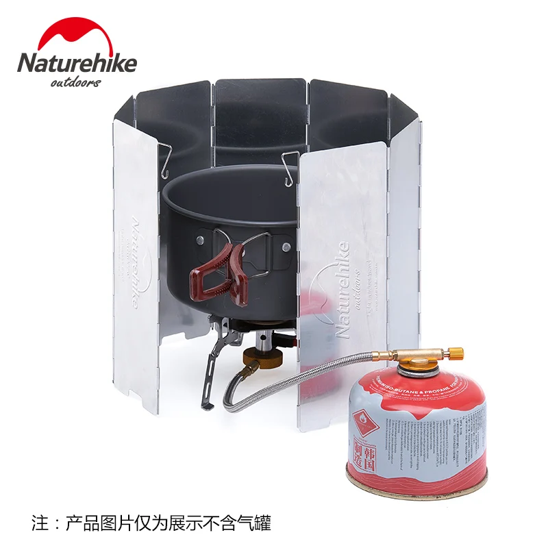 font b Naturehike b font factory sell Outdoor Camping Stove folding Windscreen Cooking Windshield Accessories