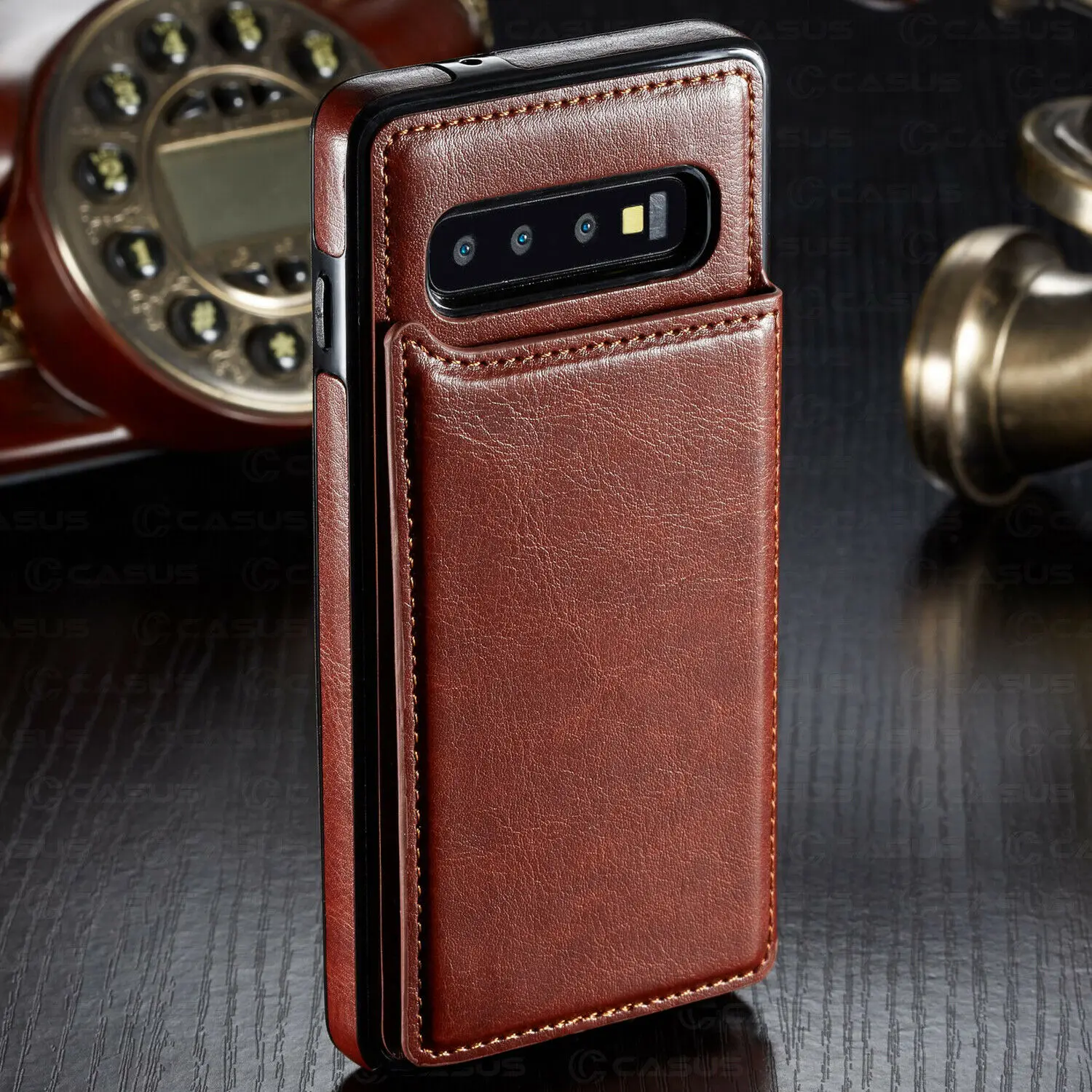 Кожаный чехол-бумажник с магнитной застежкой для samsung Galaxy S10 Plus S10e S10, чехол со слотом для карт для samsung Galaxy S9 S8 Plus Note 8 9, чехол