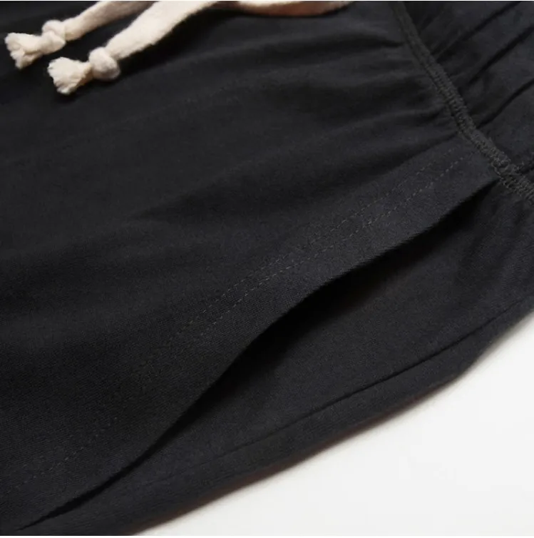2019 новый летний хлопок Брендовые мужские шорты плюс Размеры Повседневное короткая длина до колена Пляжные шорты Удобная одежда A3199
