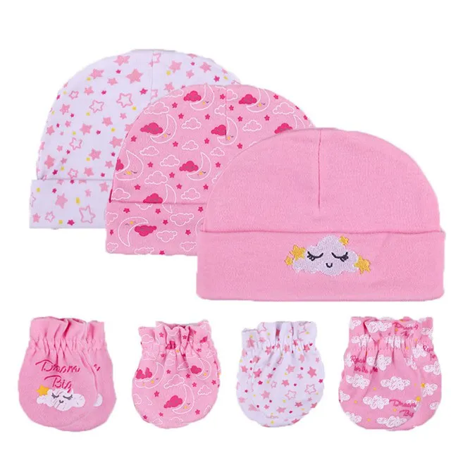 Детские аксессуары, детские шапки из хлопка для новорожденных мальчиков и девочек, реквизит для фотосессии - Цвет: HPGM17