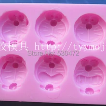 /розничная,, 1 шт. 9 отверстий Дора Мечта Джингл кошки силикагель Форма для торта шоколадная форма глина