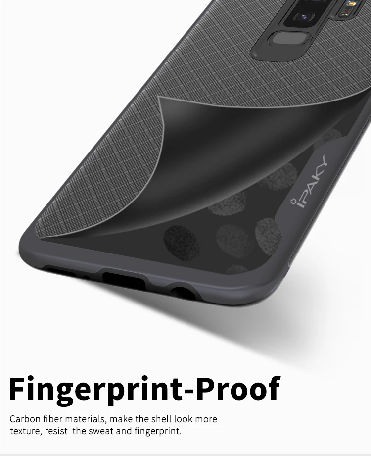 Для samsung S9 Чехол iPaky Galaxy S9 Plus Броня гальванический Бампер ТПУ Гибридный противоударный чехол для samsung Galaxy S9 Plus чехол