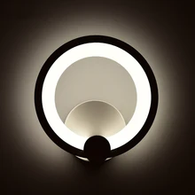 Moderne Home Leuchten Wand Lampen Für Schlafzimmer Wohnzimmer Esszimmer Weiß & Schwarz Fertige Wand Beleuchtung Freies Verschiffen AC110V 220V