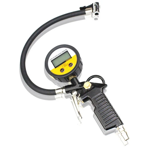 255 Psi Car Tire Inflator Auto Tyre Inflation Air Manometer Pneumatic Pistol For Pumping Wheels Gauge Tester