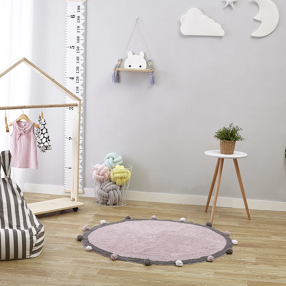 Esteira do Jogo do Bebê dos Desenhos Esteira do Jogo das Crianças Decoração do Quarto Animados Esteira Redonda Tapete Macio Confortável Redondo Crianças 9 Brinquedos e hobbies