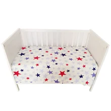 Осень-весна 110*170 см хлопок простыня для детской кроватки 1 шт хлопок детские матрасы для детской кроватки мягкие Защита окружающей среды для Ньюбон постельные принадлежности лист для Cot