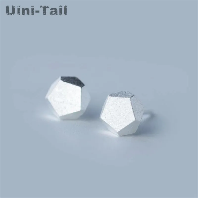 Uini Tail Популярные Новые простые серьги в Корейском стиле с геометрическим