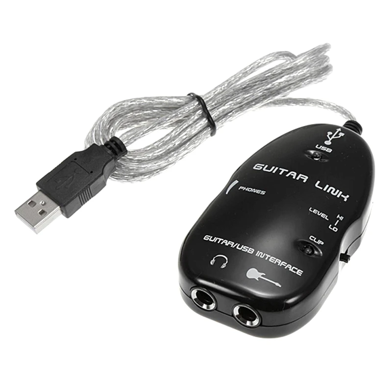 Interfaz de guitarra eléctrica, Cable USB enlace de Audio para MP3, accesorios de guitarra grabación, novedad de 2017|audio cable|usb audio cablepc cable - AliExpress