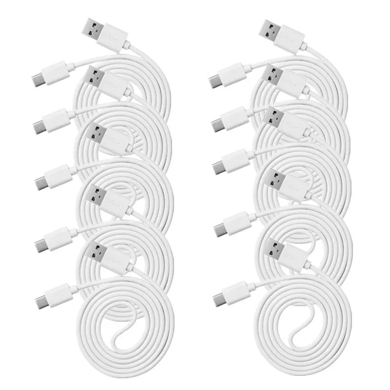 

10PCS Type C Cable for Xiaomi Redmi Note 7 mi9 USB C Cable for Samsung S9 S10 PLUS Fast Charging Wire For Iphone 7 plus X XS MAX