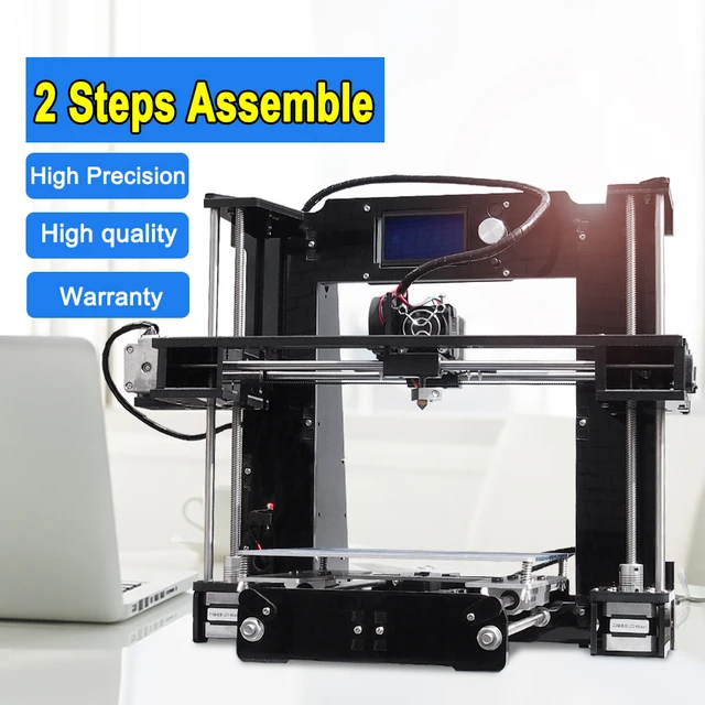 Best Offers 2018 new arrived Fast assembly 3d printer A6 high precision with big printing size Impresora prusa I3 complete kits