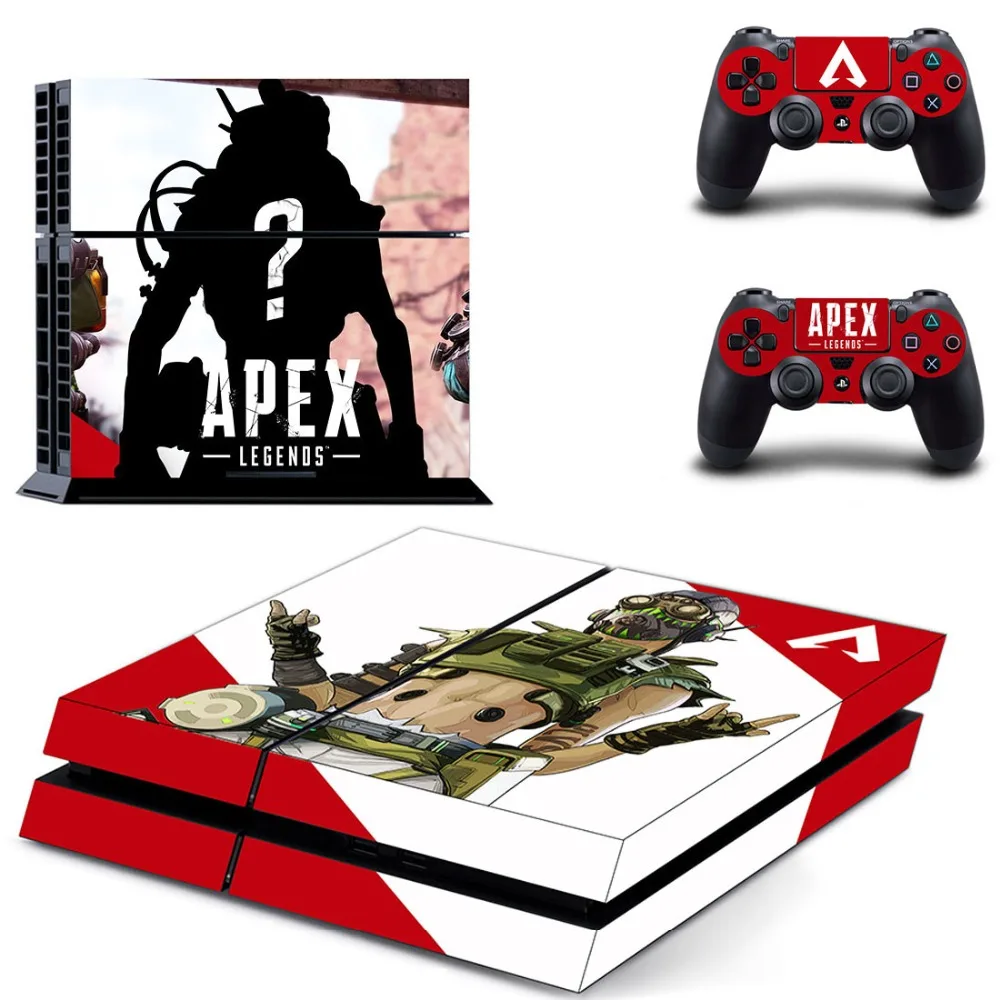 Игровая станция 4 PS виниловые наклейки Apex Legends PS4 кожаная наклейка на контроллер ps4