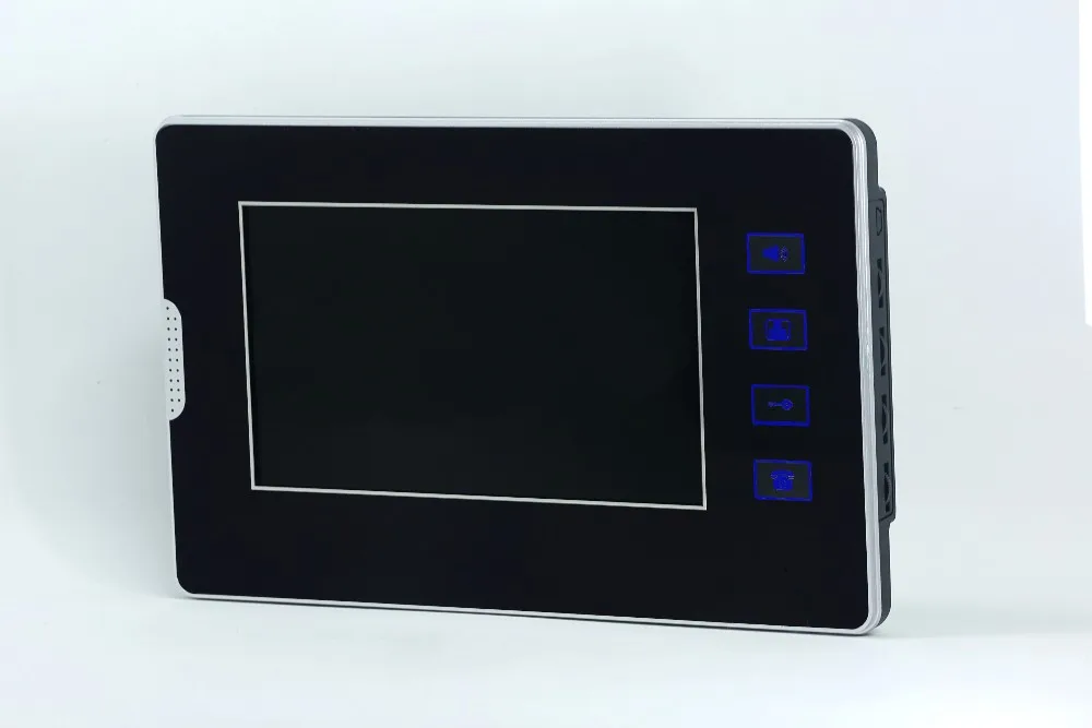 Yobangsecurity черный 7 дюймов Цвет TFT ЖК-дисплей Экран Мониторы Дверные звонки домофон Системы разблокировать Ночное видение Мониторы