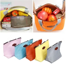Novo 28*11*20 cm viagem piquenique acampamento tote saco organizador isolado térmico carrybag bento alimentos bebidas titular saco de armazenamento