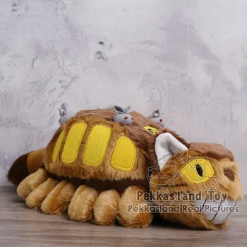 

Kawaii Totoro Cat Buss Anime Cartoon Plush Toy Soft Stuffed Animal Doll