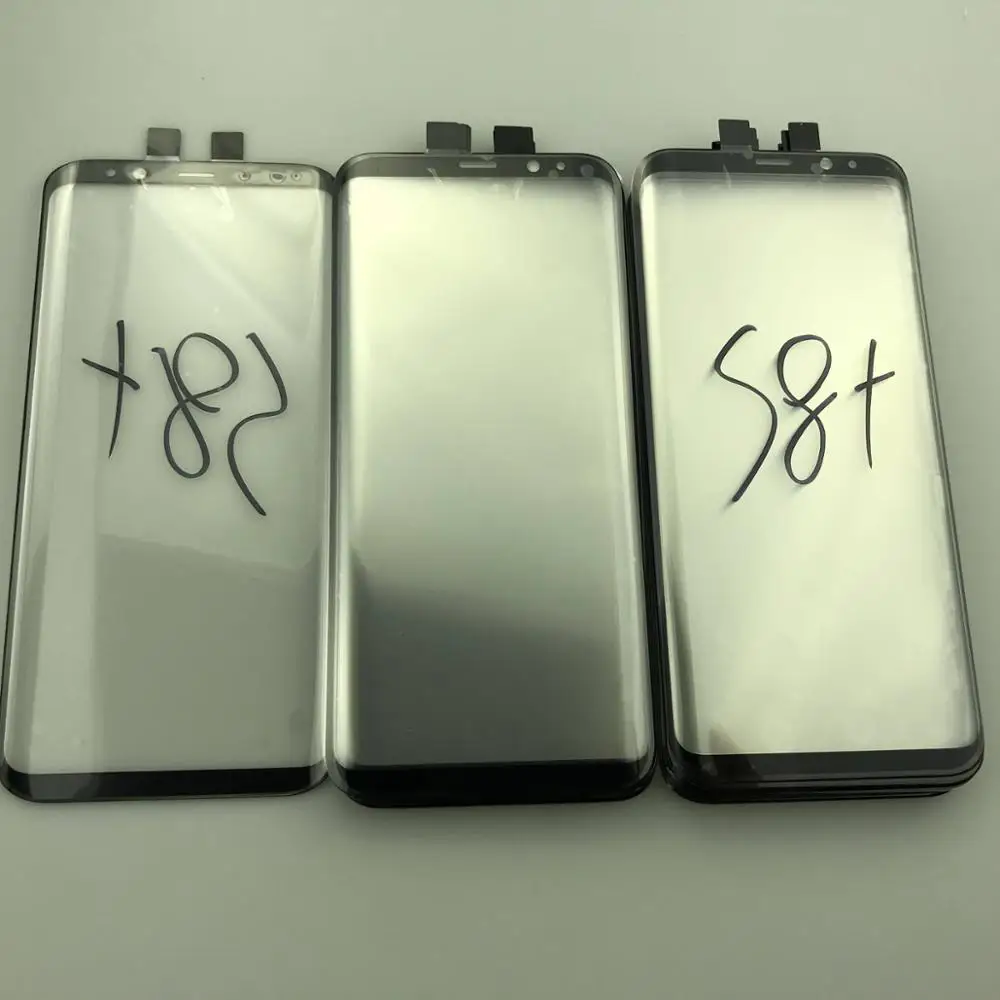 Оригинальный сенсорный ЖК экран переднее стекло QR файл для samsung S8 plus G950 G955F замена