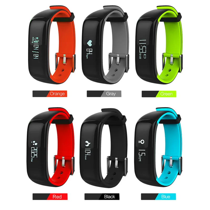 

Good P1 Smart Band Watch with Blood Pressure 2018 New Measure Pulse Heart Rate Monitor Smart Bracelet Activity Fitness Watches