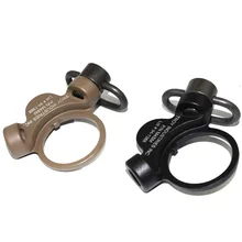 Adaptador de montagem de sling qd com lado duplo, adaptador para airsoft m4 m16 gbb