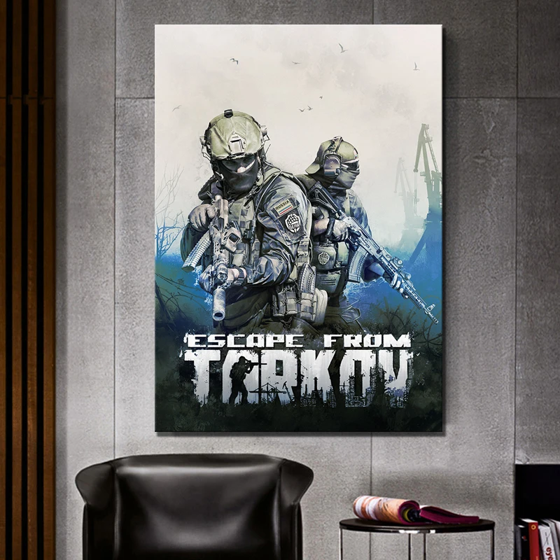 1 шт. HD съемка игра солдатская картина принт постер из таркова видео Постер