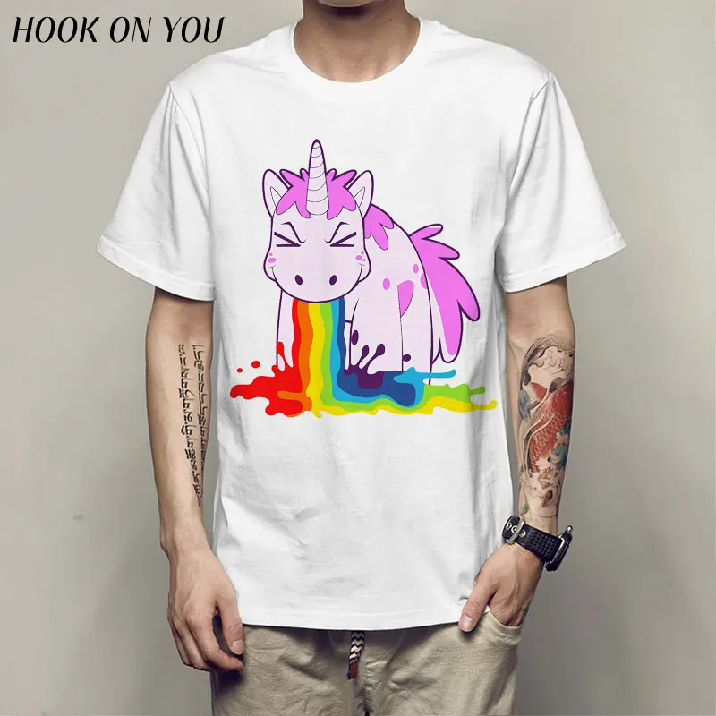 

Newest Galaxy Space Printed Creative T shirt Unicorn Men's T shirt Summer Novelty Feminina Psychedelic Tee Clothes
