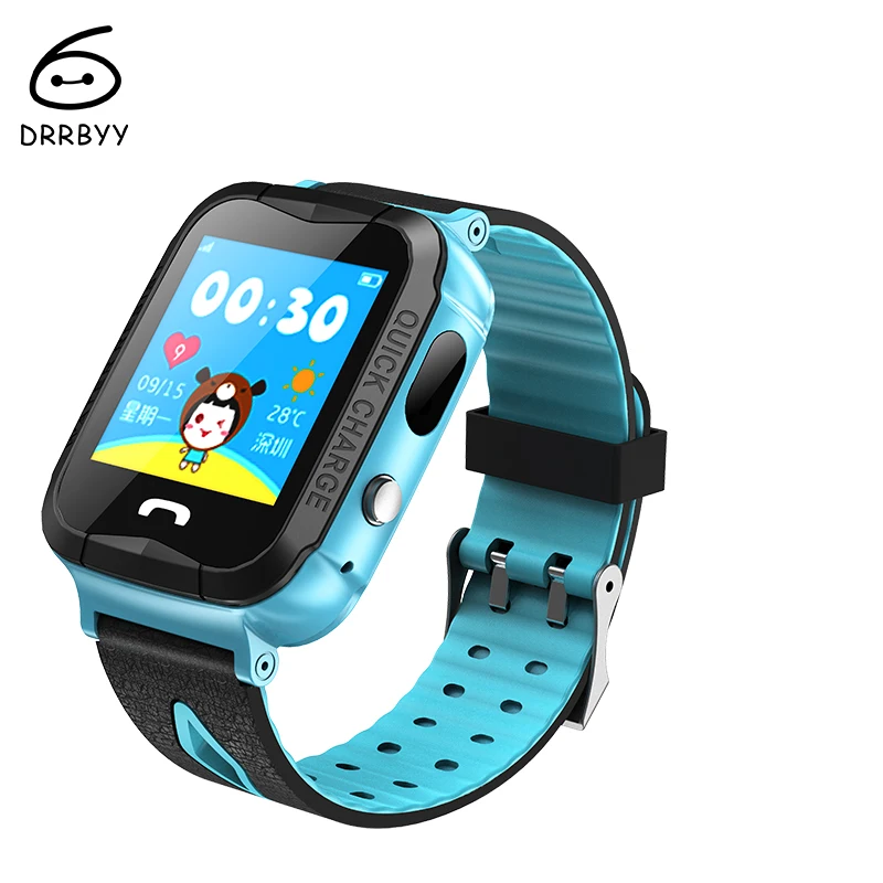 DRRBYY New Smart Children Baby Watch V6 With GPS Tracker Camera Anti