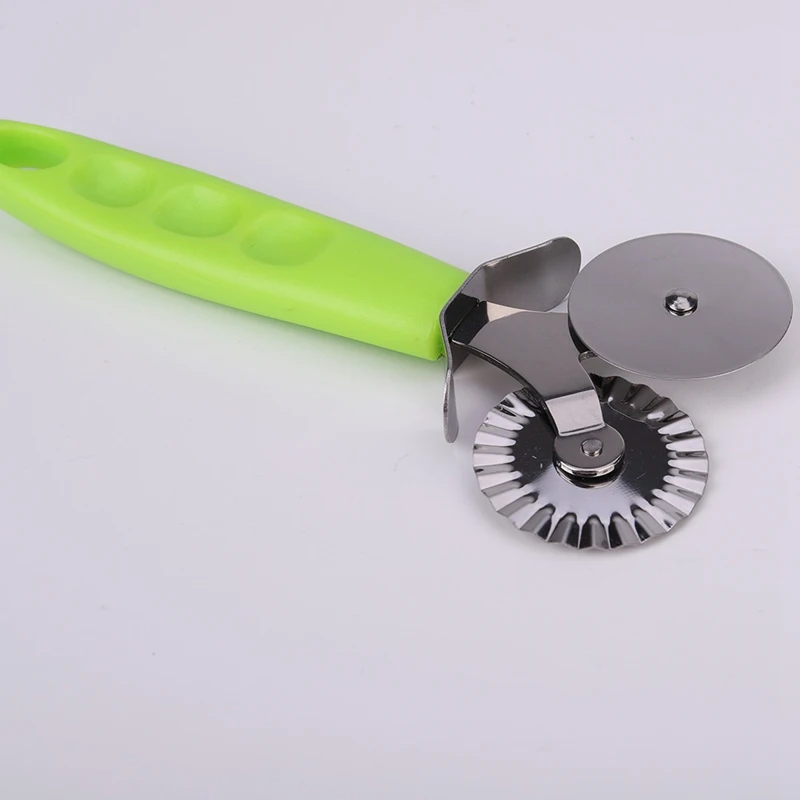 Double Roller Pizza Knife Cutter Pastry Pasta Dough Wheel Rolling Slicer Pastry Cutting Tools Double Roller Pizza Knife Cutter Pastry Pasta Dough Wheel Rolling Slicer Pastry Cutting Tools
