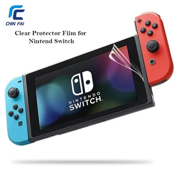 

CHINFAI 10PCS/Lot HD Screen Protector For Nintend Switch Anti-Scratch Full Ultra Clear Protective Film for Nintend Switch Cover