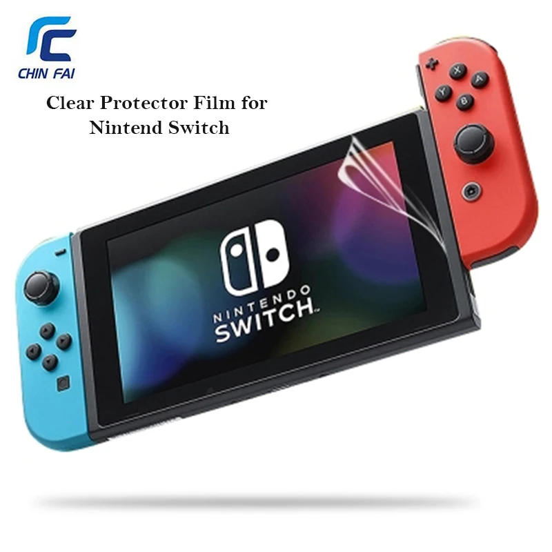 

Chinfai 10PCS/Lot HD Screen Protector For Nintend Switch Anti-Scratch Full Ultra Clear Protective Film for Nintend Switch Cover