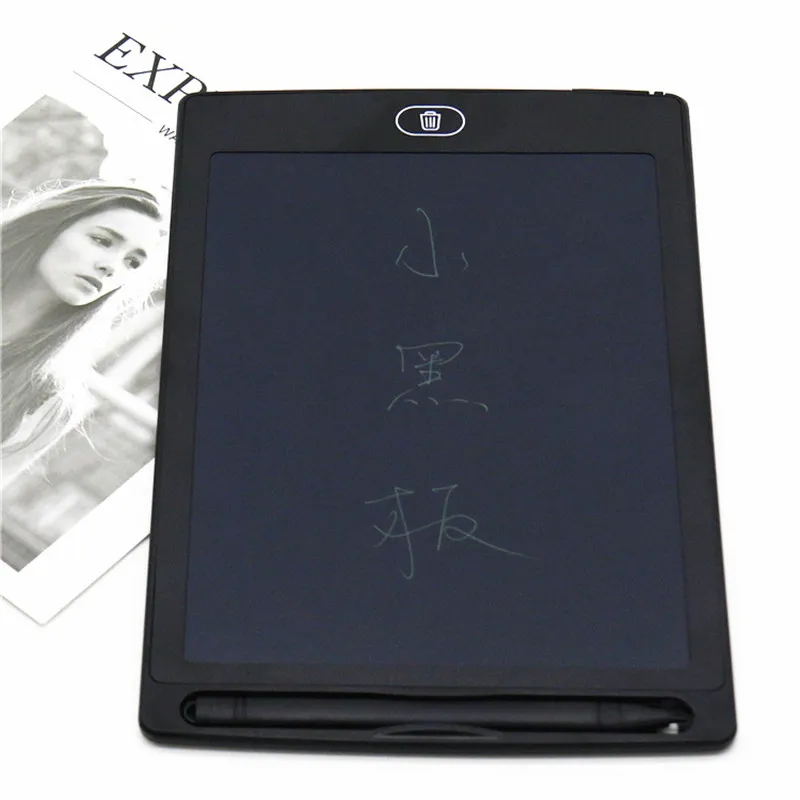 

Mini 8.5 Inch Small Boards Blackboard LCD Tablet Magnetic Chalkboard for Girls Boys Graffiti Chalk Electronic Writing Board