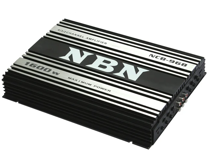 High Power 1600Watts Class AB Stereo Car Amplifier 4 channel Powerful Subwoofer Amplifier Booster