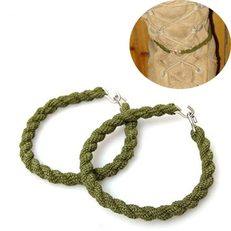 

Army Military Trouser Twists Elastic Blousing Garters Trouser Twists Bungee from Trouser Ankle Hooks Tactical Leg Ties NEW