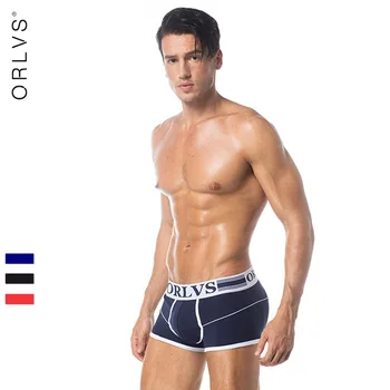 

2018 New ORLVS Men Underwear Boxer Shorts Underwear Men Sexy Gay Boxershorts Cueca Panties Boxer Cuecas Sexy Mens Mesh Boxers