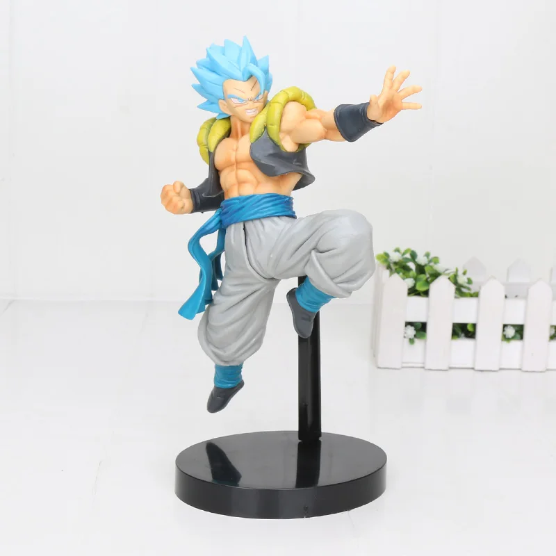 Фигурка Broli супер Потрясающие солдаты персонаж из фильма Broly blue hair Dragon Z gogeta