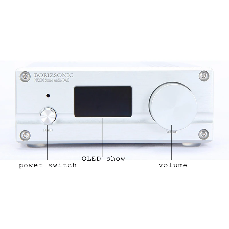  HIFI DAC con Bluetooth 5.0 ES9038Q2M Supporto DSD PCM Fibra Coassiale XMOS XU208 USB XMOS Decoder A