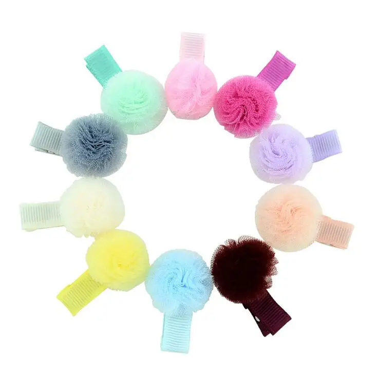gauze ball hairclip