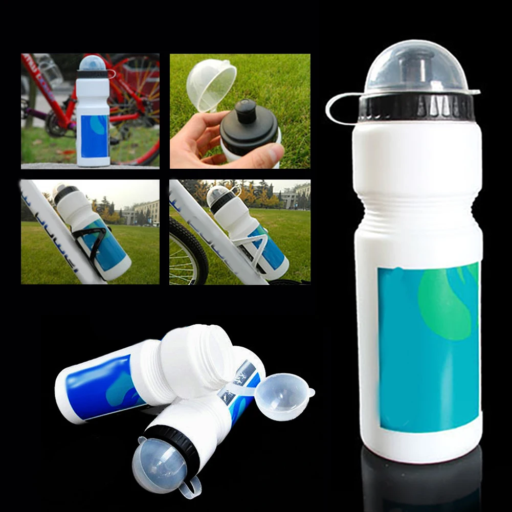 دراجة زجاجة مياه 750 ملليلتر الغذاء الصف البلاستيك غلاية الرياضة زجاجة المياه الجبلية الدراجة الطريق الدراجة