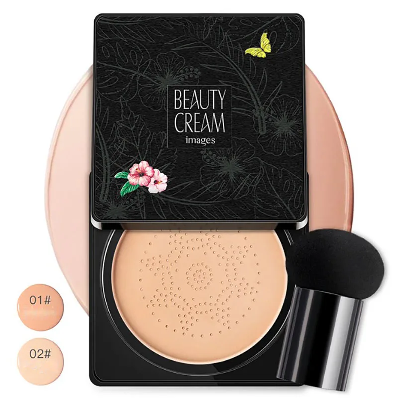 

Mushroom Sunscreen Air Cushion BB CC Cream Concealer Moisturizing Foundation Whitening Makeup Bare For Face Beauty Makeup