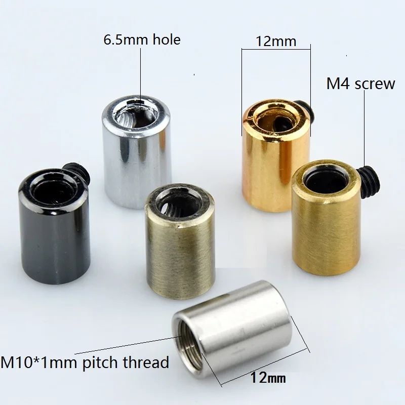 10 шт./лот D12* H12mm M10 резьбовой проволочный замок Металлические Кабельные ручки Кабельные сальники разъемы с M4 винтовой кабель натяжения