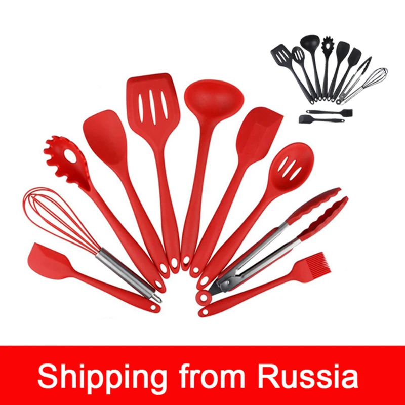 10 Pieces Silicone Baking Set Nonstick cookware sets Cooking Set Kitchen Tools Limited Time Special