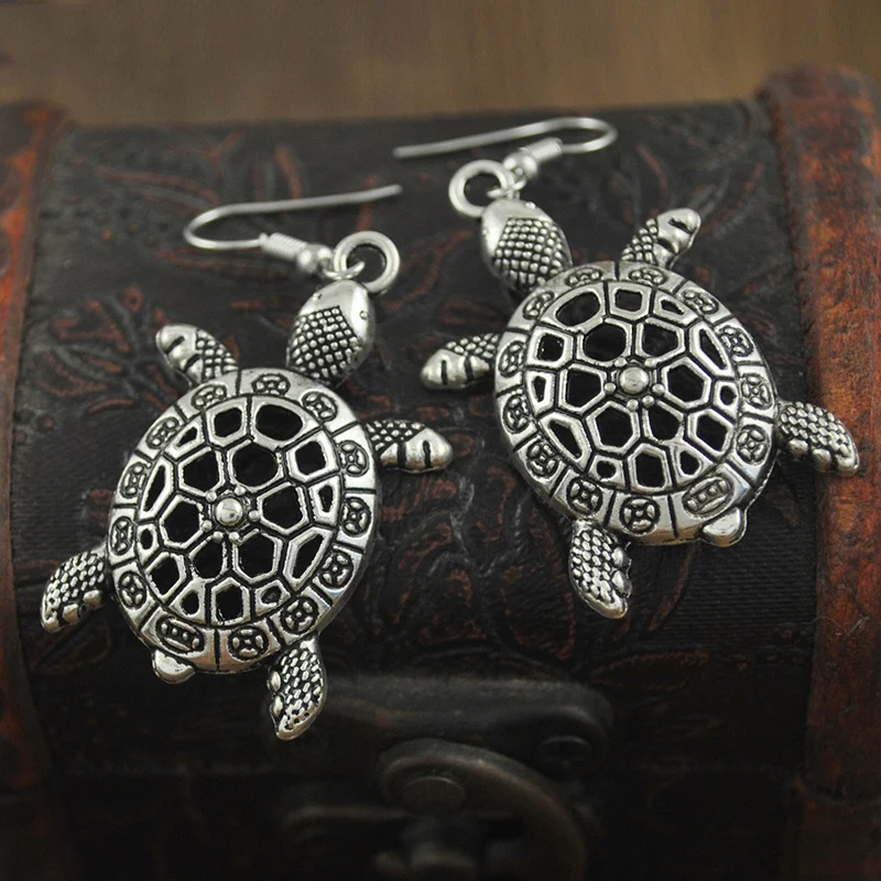 Turtle earrings E1702-4