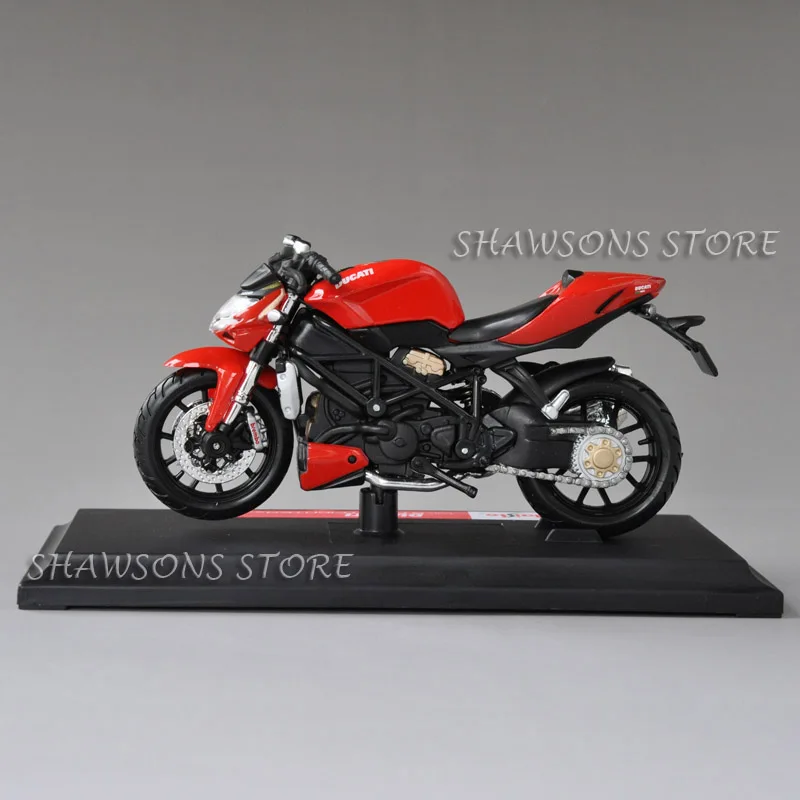 MAISTO 1:18 DUCATI mod Streetfighter S MOTORCYCLE BIKE DIECAST MODEL NEW IN BOX