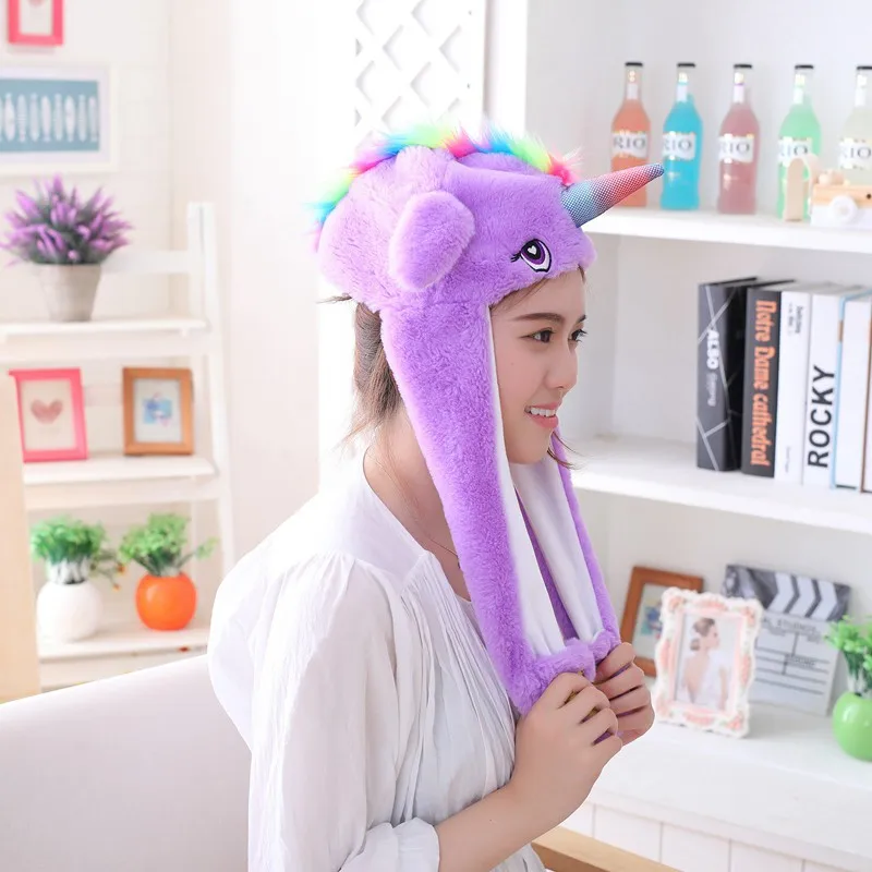 Unicorn Ear Flip Baby Hat Magic Funny 