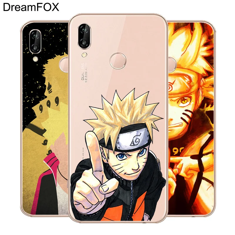 DREAMFOX M346 Наруто Мягкий ТПУ силиконовый чехол для huawei Honor 6A 6C 7X9 10 P20 P30 Lite Pro P Smart 2019 |