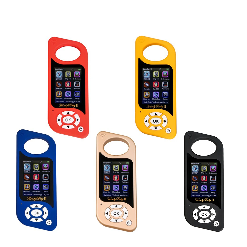 JMD Handy Baby II Auto Key Tool для 4D/46/48/G чипы программатор 2 английский/испанский + G и 96 бит 48