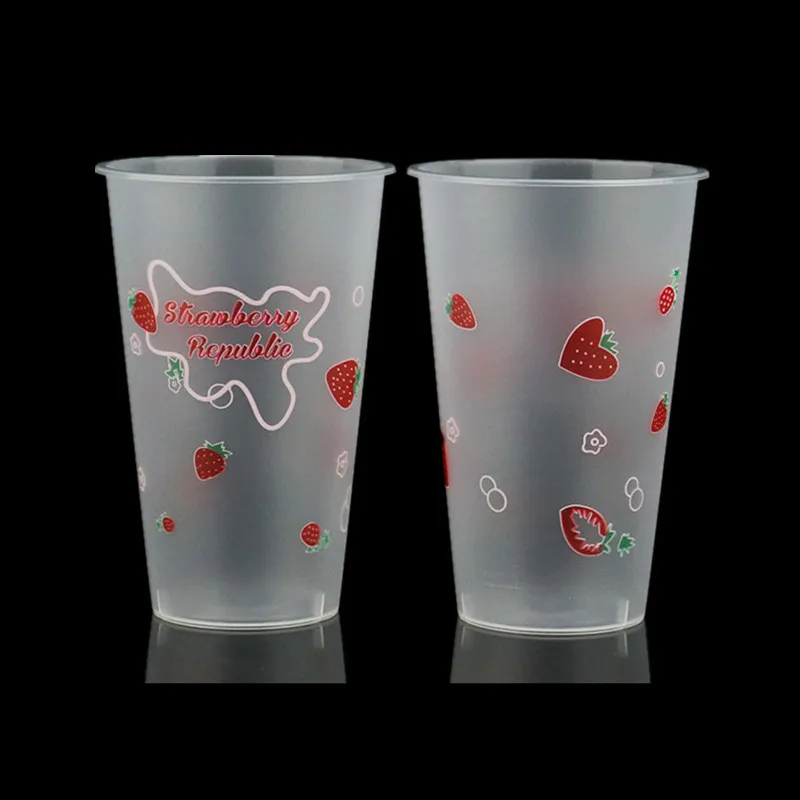 50 шт. креативные одноразовые чашки для фруктового сока, вечерние, на ...