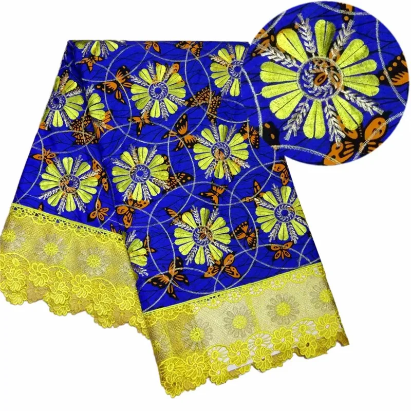 

Latest Lace Fabric 2018 Corded Lace Fabric High Quality African Wax And Guipure Lace With Stones Beaded For Women XM06008