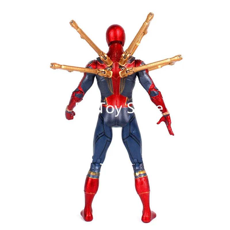 Beste Avengers 3 Oneindige Oorlog Iron Spiderman PVC Action Figure Superheld Cijfers Spider man Collectible Model Poppen Speelgoed