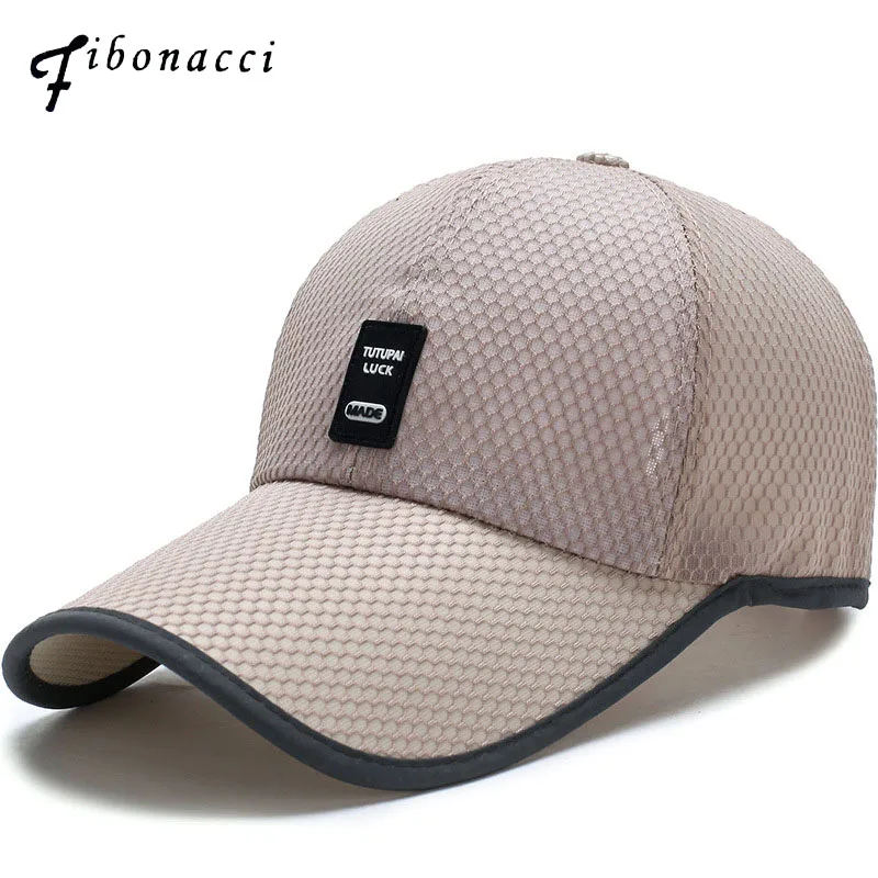 Fibonacci Summer Solid Mesh Snapback Hats for Men Justin Bieber