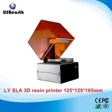 High resolution layer height 0.025mm LY SLA-01 SLA 3D printer 3D resin printer for jewllery prototyping dentistry toys mould